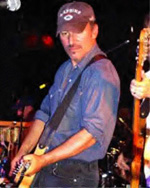 Bruce on stage