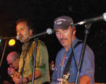 Bruce and Joe on stage