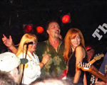 Joe and Patti on stage